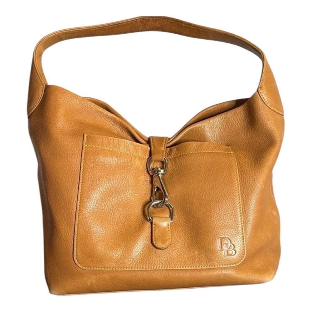 Dooney & Bourke Tan Leather Shoulder Bag